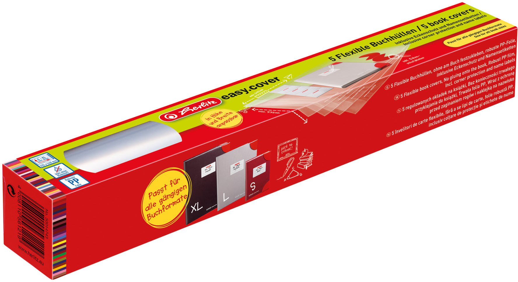 Buchhülle easy cover