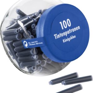 Tintenpatrone im Glas