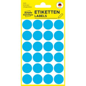 Etiketten 18mm Markierungspunkt