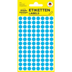 Etiketten 8mm Markierungspunkt