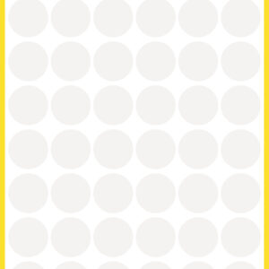 Etiketten 12mm Markierungspunkt