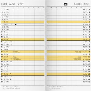 rido® Ersatzkalender für M-Planer