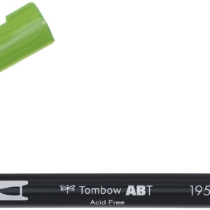 Tombow brush pen light green