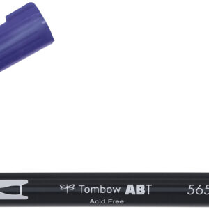 Tombow brush pen deep blue