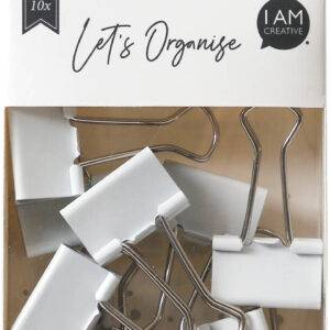 I AM CREA Foldback Klammer Let's Organiz