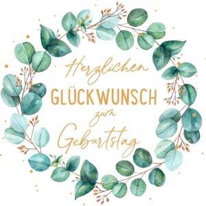 ABC Geburtstagskarte B6