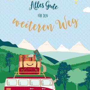 ABC Abschiedskarte DE A4