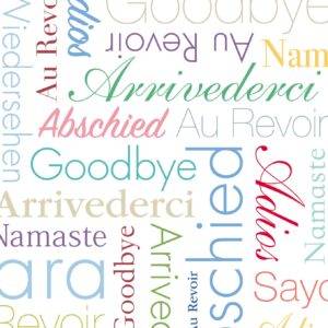 ABC Abschiedskarte DE B6