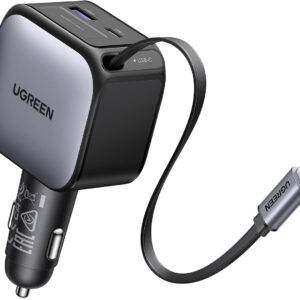 UGREEN Fast Car Charger 2-Port 60W