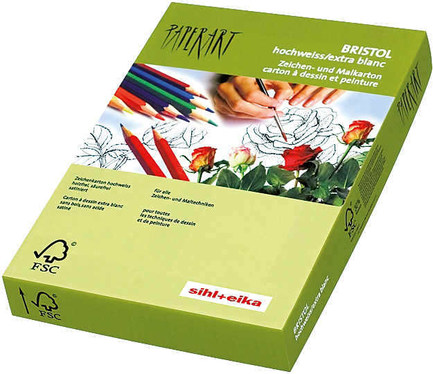 Bristol A4 180g weiss